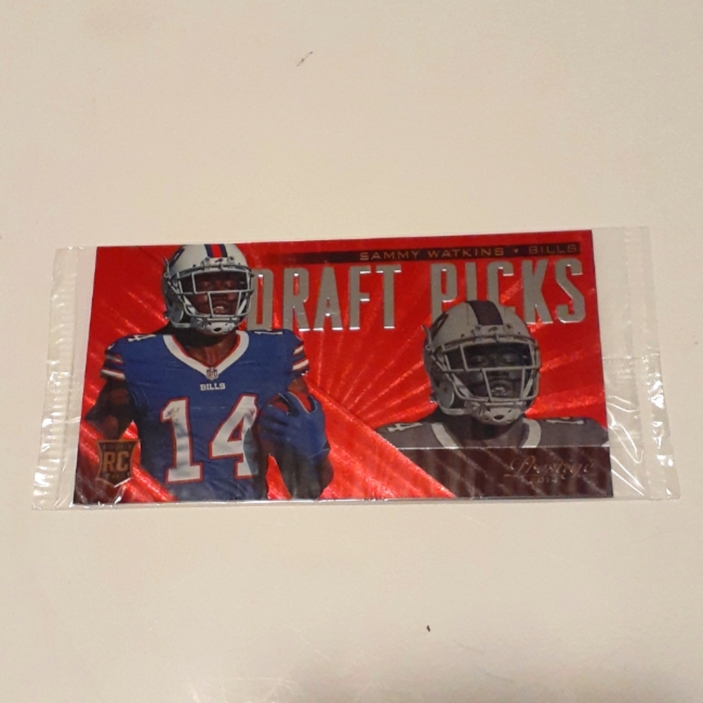 2014 Sammy Watkins Rookie Buffalo Bills Red Jumbo Prestige Still Sealed